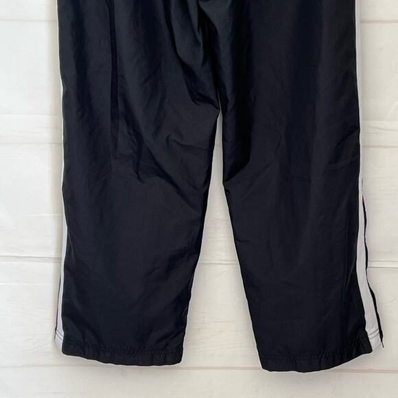 Nike Men's Jogger Pants Size Large Black/White Elastic Waist Athletic Sweatpants - Picture 4 of 12